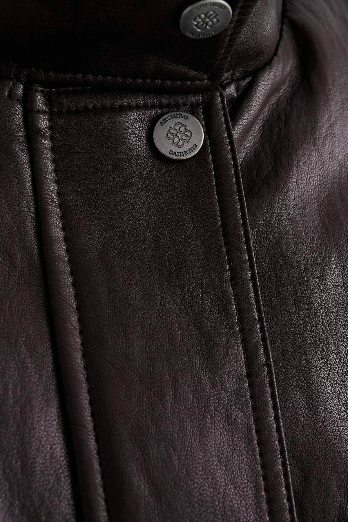 attrattivo - Xhakete lekure kafe stil oversize