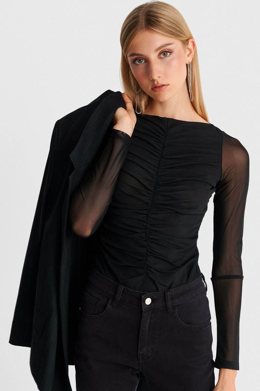 ALE - Bluze body transparente e zeze me rrudha