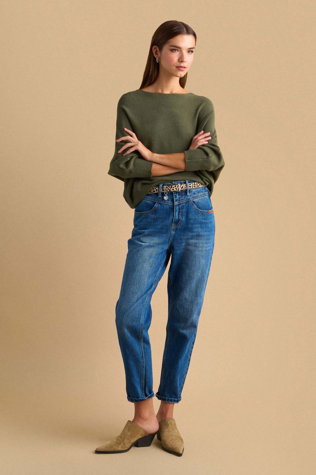 attrattivo - Pulover gri , e zeze , e kuqe dhe jeshile me menge te gjera