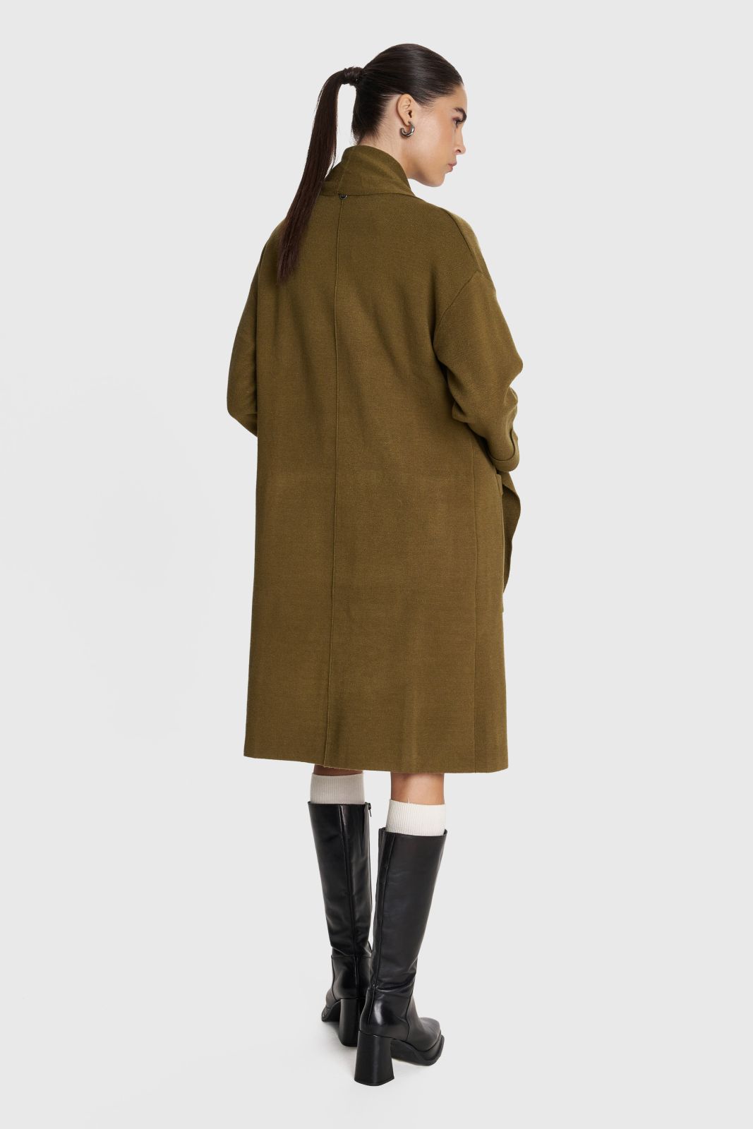 ALE - Cardigan trecereksh jeshil dhe i zi