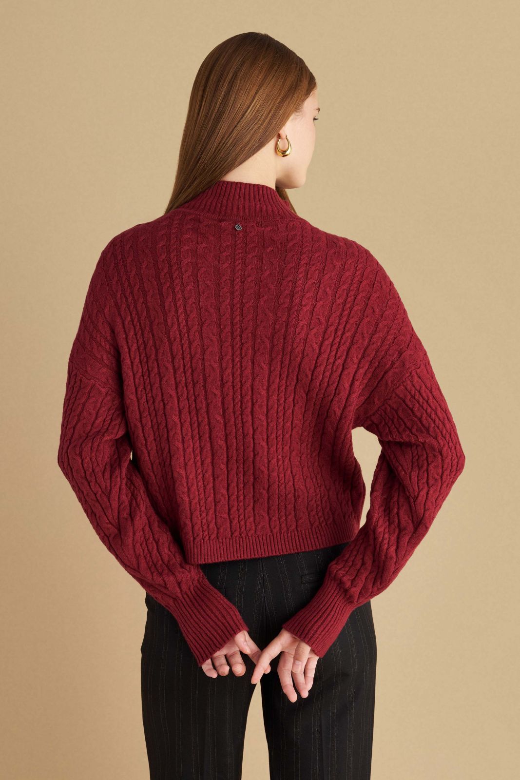 attrattivo - Pulover blu dhe e kuqe me jake te rrumbullaket