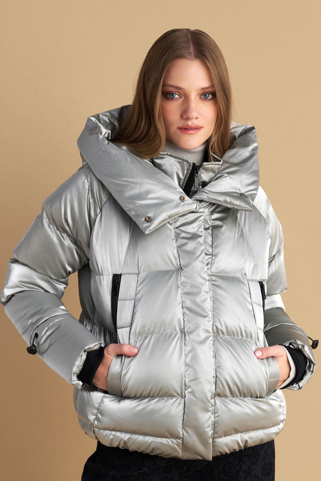 attrattivo - Xhup i shkurter i kuq dhe gri