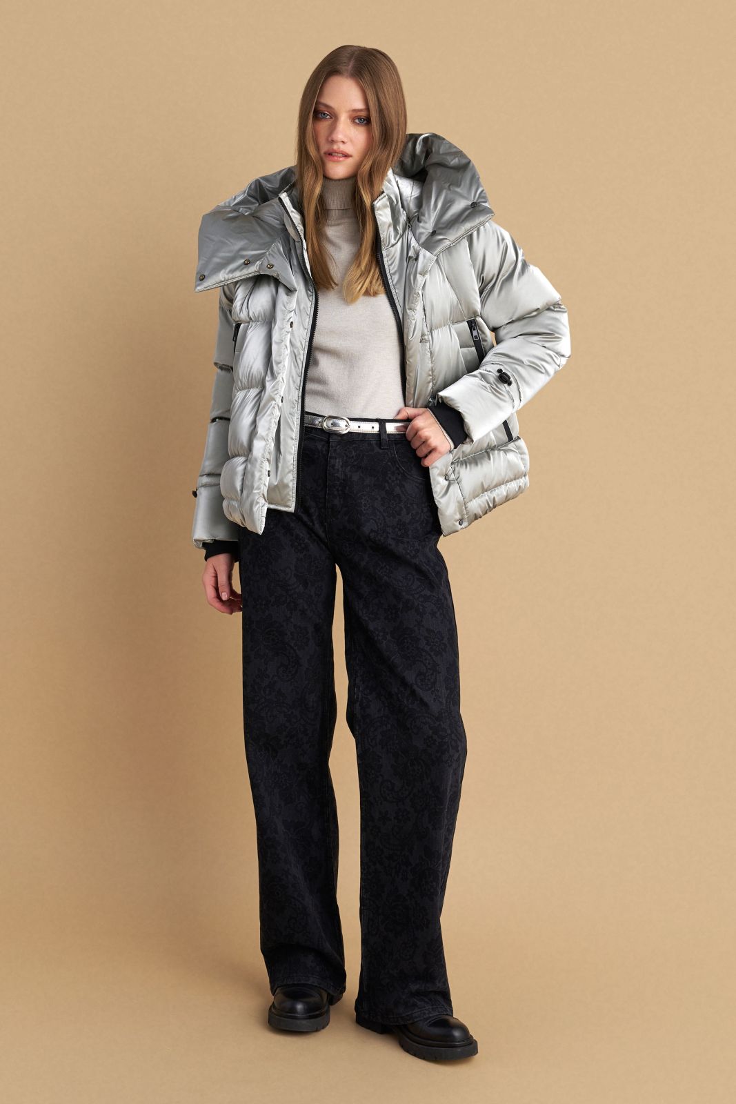 attrattivo - Xhup i shkurter i kuq dhe gri