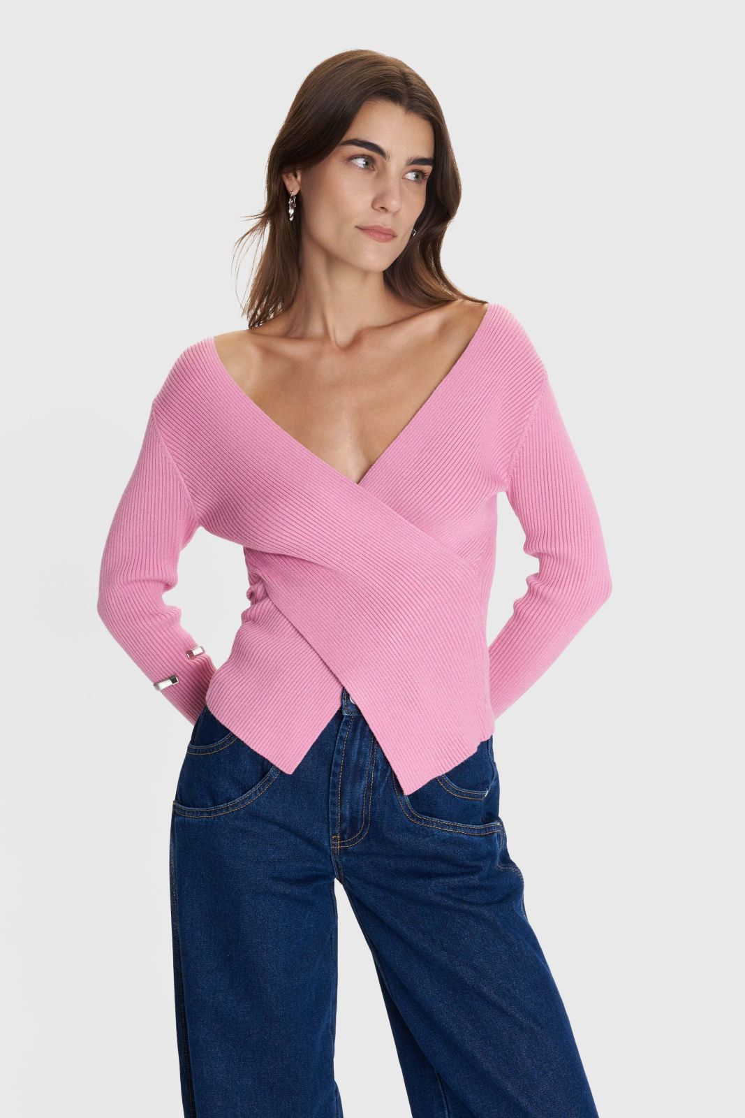 ALE - Bluze blu, roze , e bardhe dhe e zeze e thurur me jake V