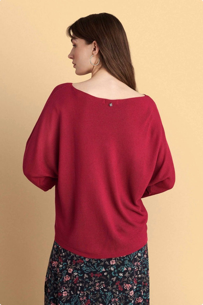 attrattivo - Bluze e kuqe dhe blu me dekolte te hapur