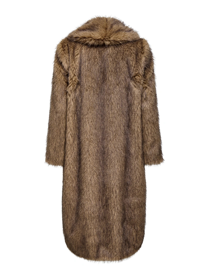 ONLY - Pallto pellush i gjate kaf