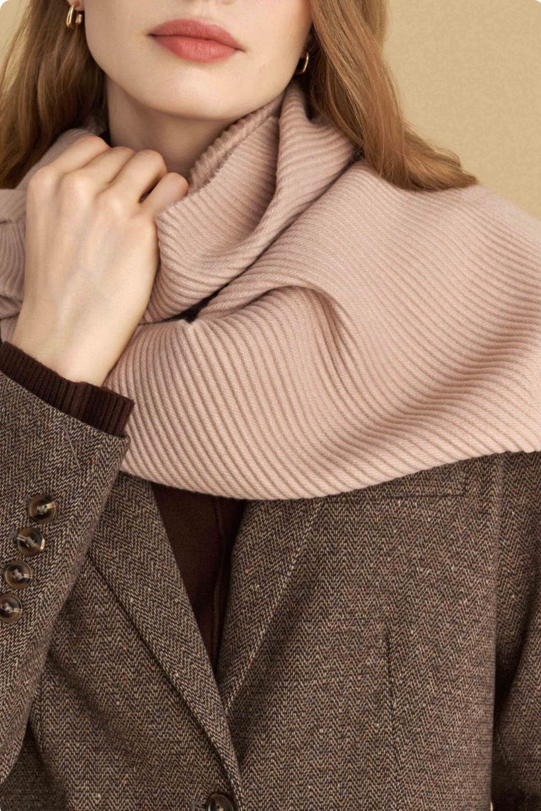 attrattivo - Shall bezhe,blu,kaf, dhe i zi ne material te bute