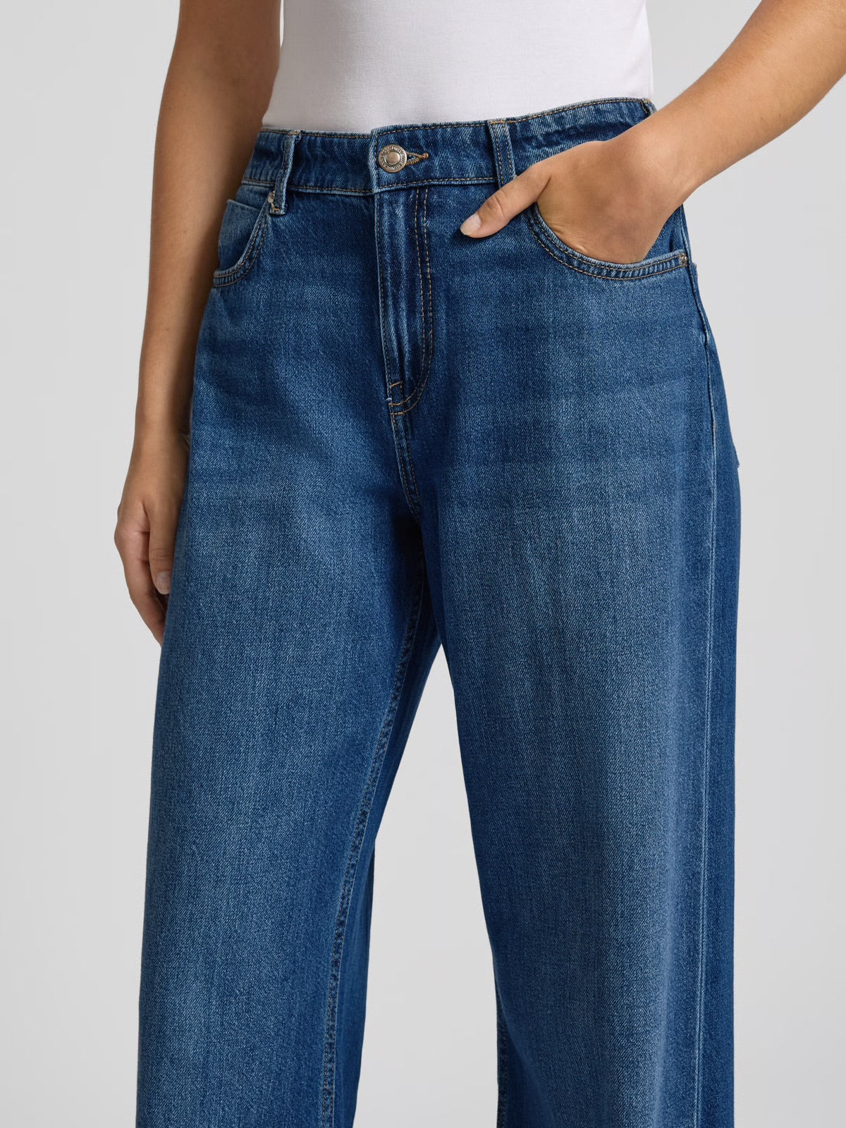 ONLY - Xhinse blu ne prerje te drejte