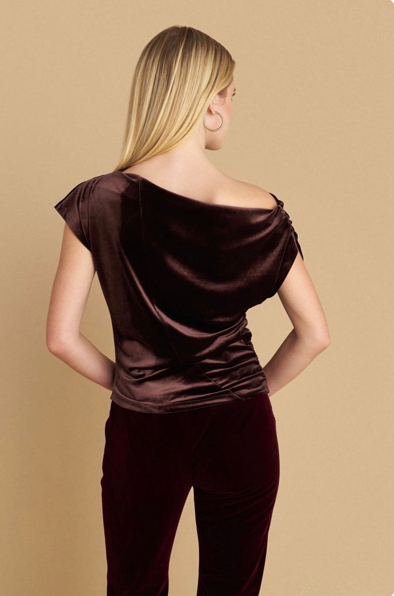 attrattivo - Bluze kafe veludh pa menge