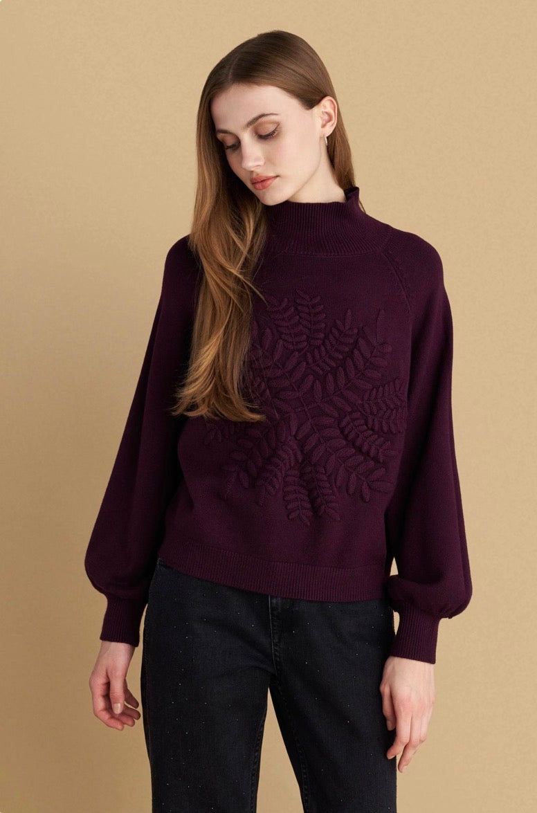 attrattivo - Pulover lejla dhe jeshile me dizajn