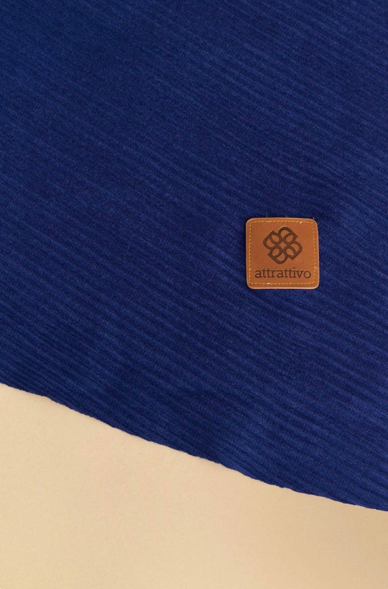 attrattivo - Shall bezhe,blu,kaf, dhe i zi ne material te bute