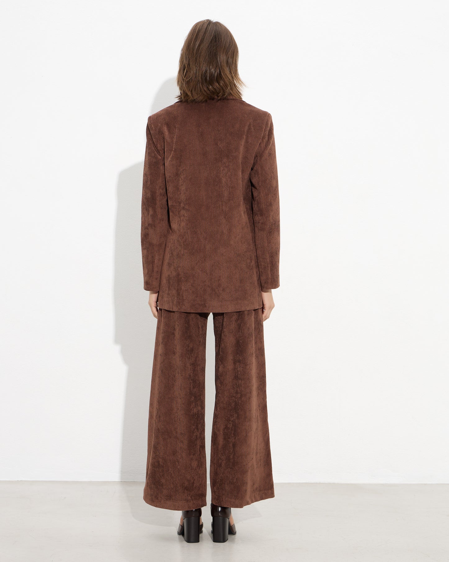 Passager - Xhakete kadife kafe dhe blu