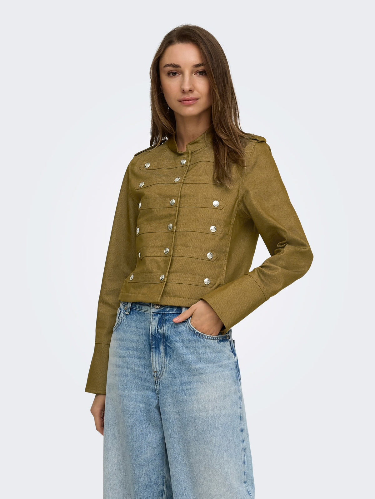 ONLY - Xhakete me pricina ne ngjyren mustard dhe te zeze
