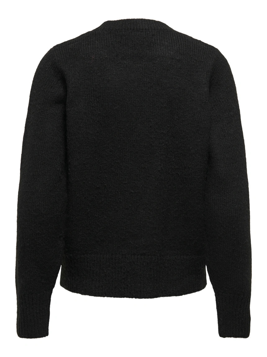 ONLY - Pulover bezhe dhe e zeze me detaje