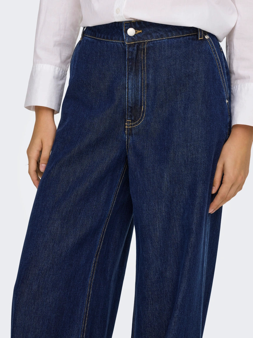 ONLY - Xhinse blu prerje e drejte