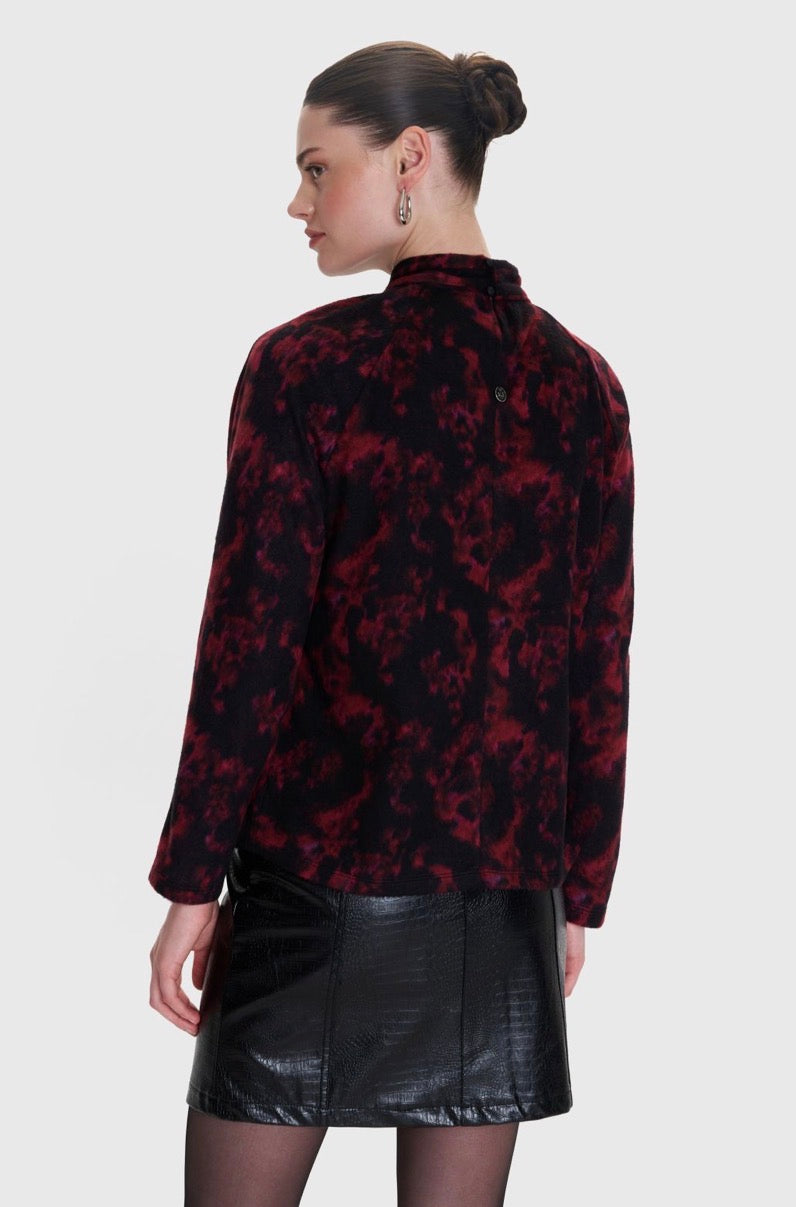 ALE - Bluze e kuqe me printe