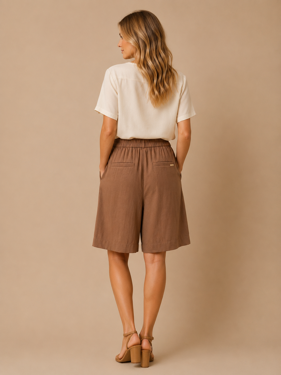 Passager - Pantallona kafe te shkurta