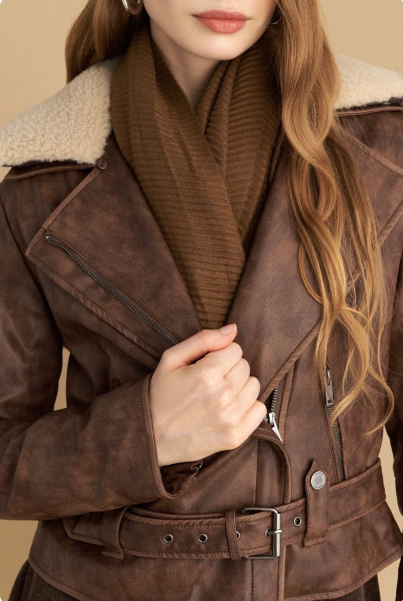 attrattivo - Shall bezhe,blu,kaf, dhe i zi ne material te bute