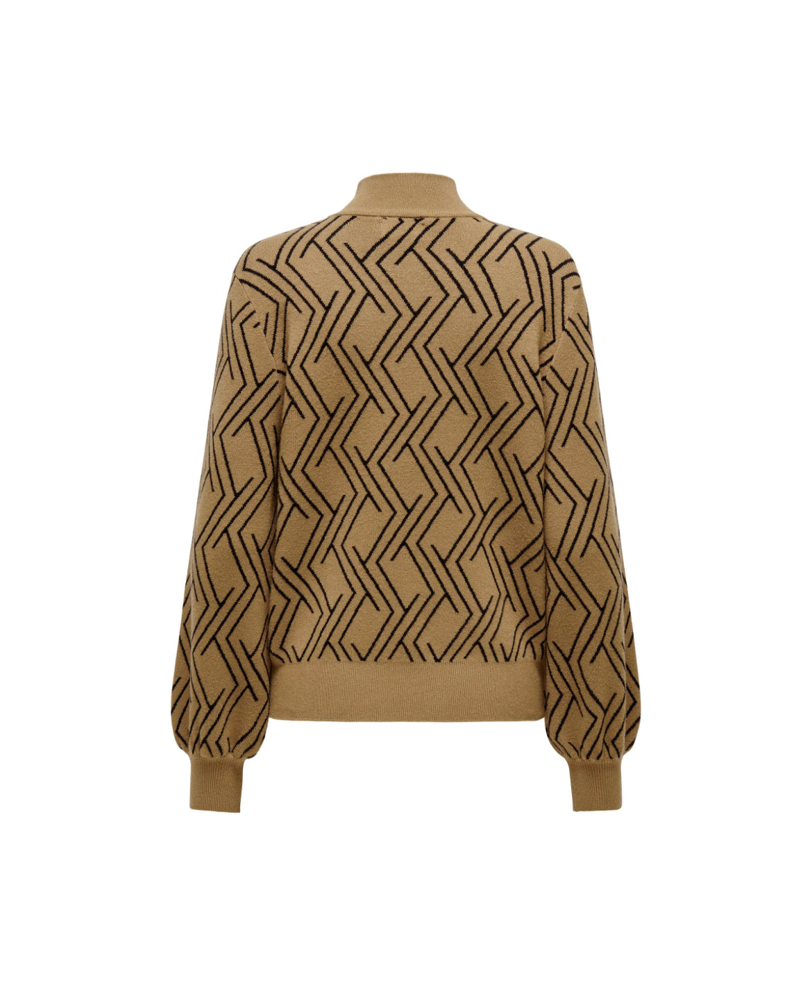 ONLY - Pulover kafe dhe e zeze me motive