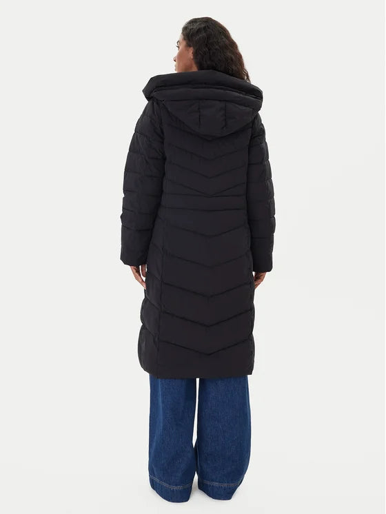 ONLY - Xhup i gjate bezhe dhe i zi me kapuc