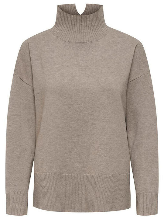 ONLY - Pulover bezhe,gri dhe mente