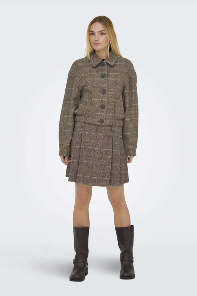 ONLY - Xhaket e shkurter stofi