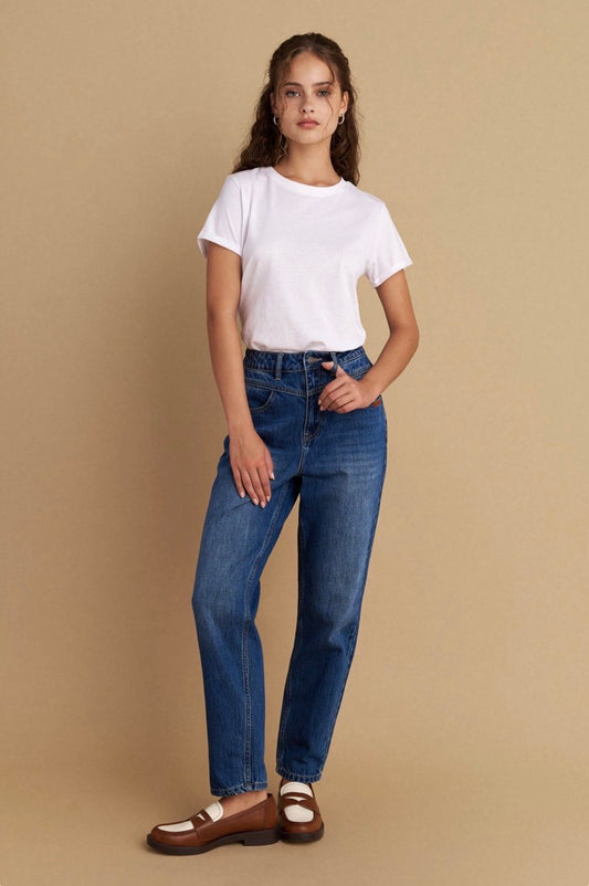 attrattivo - Xhinse blu prerje mom-fit