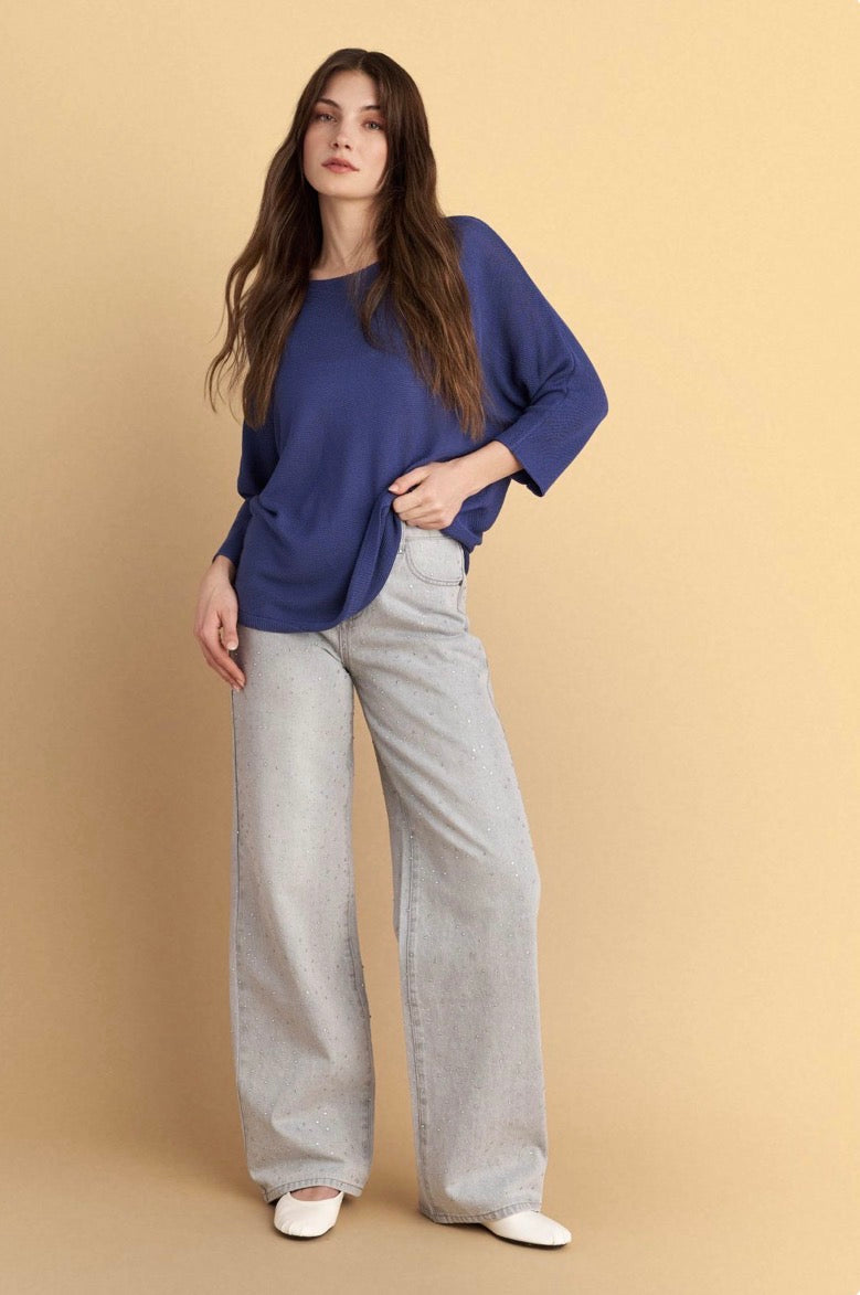 attrattivo - Bluze e kuqe dhe blu me dekolte te hapur