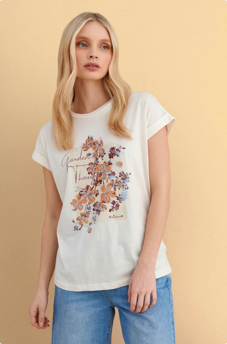 attrattivo - Bluze bezhe me printe