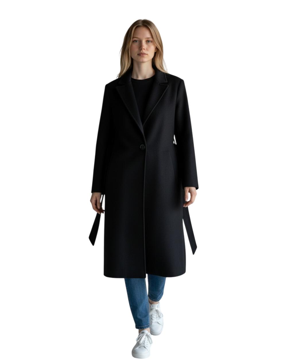 Passager - Pallto e gjate bezhe, e zeze dhe vishnje