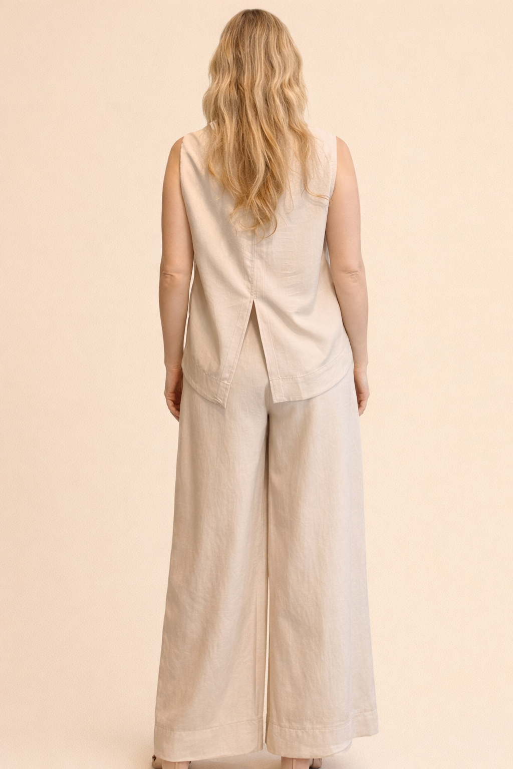 Passager - Set bluze dhe pantallona bezhe dhe kafe