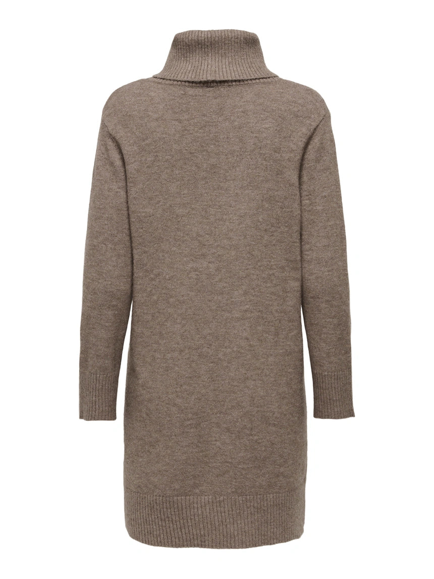 ONLY - Fustan kaf deve i shkurter