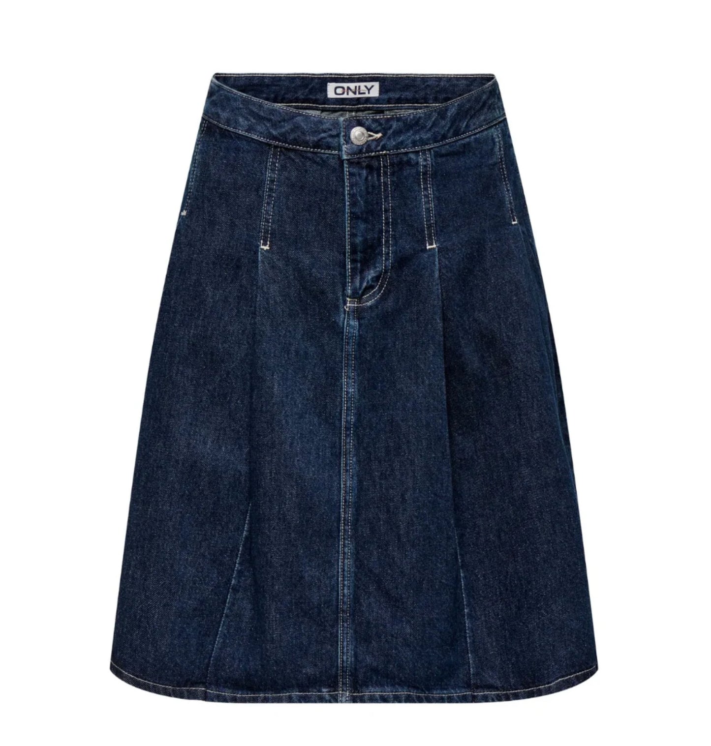 ONLY - Fund xhins blu i shkurter