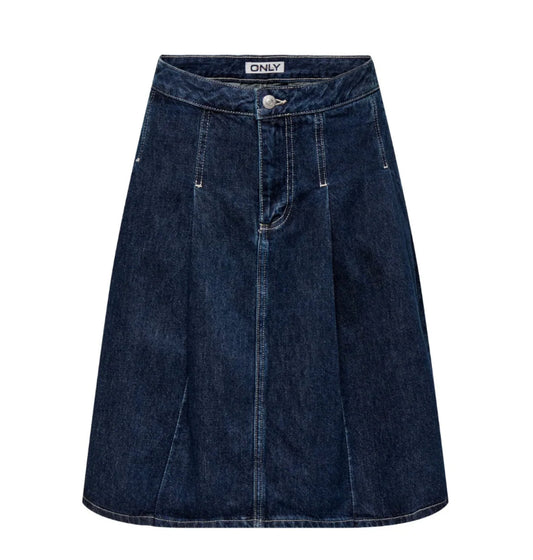 ONLY - Fund xhins blu i shkurter