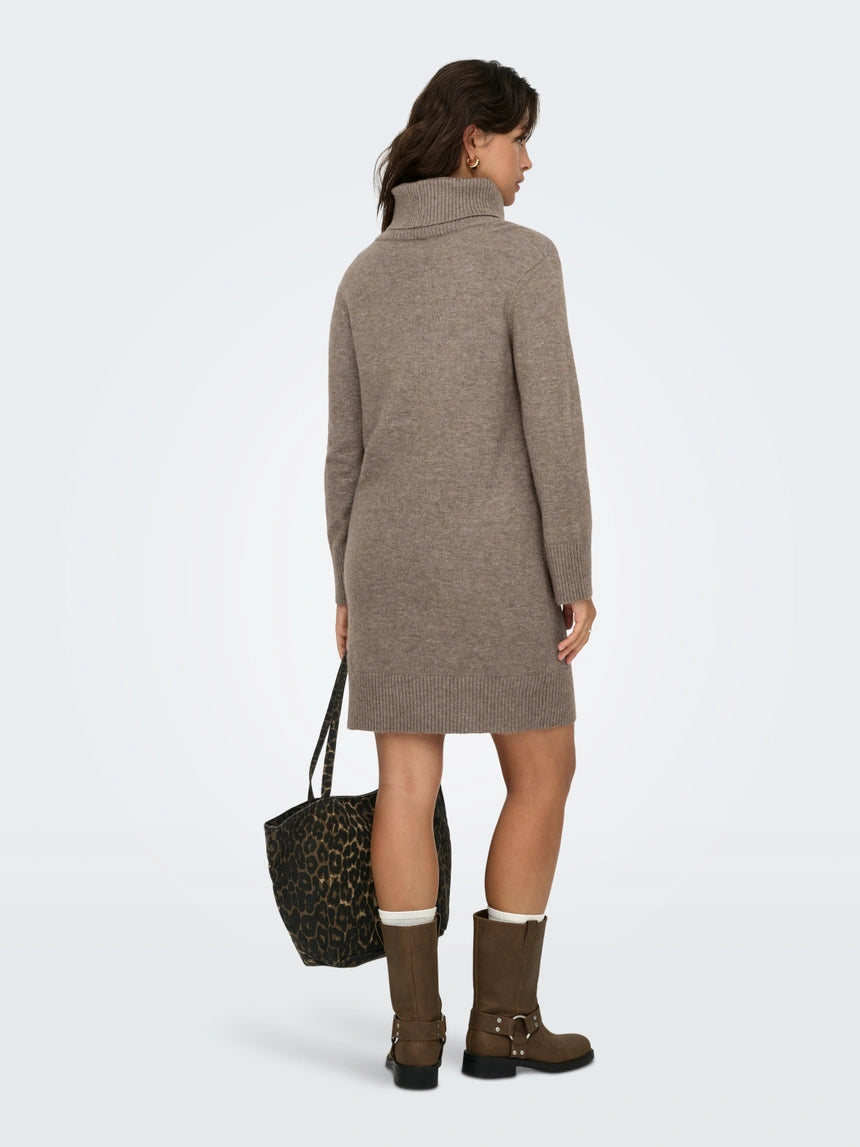 ONLY - Fustan kaf deve i shkurter