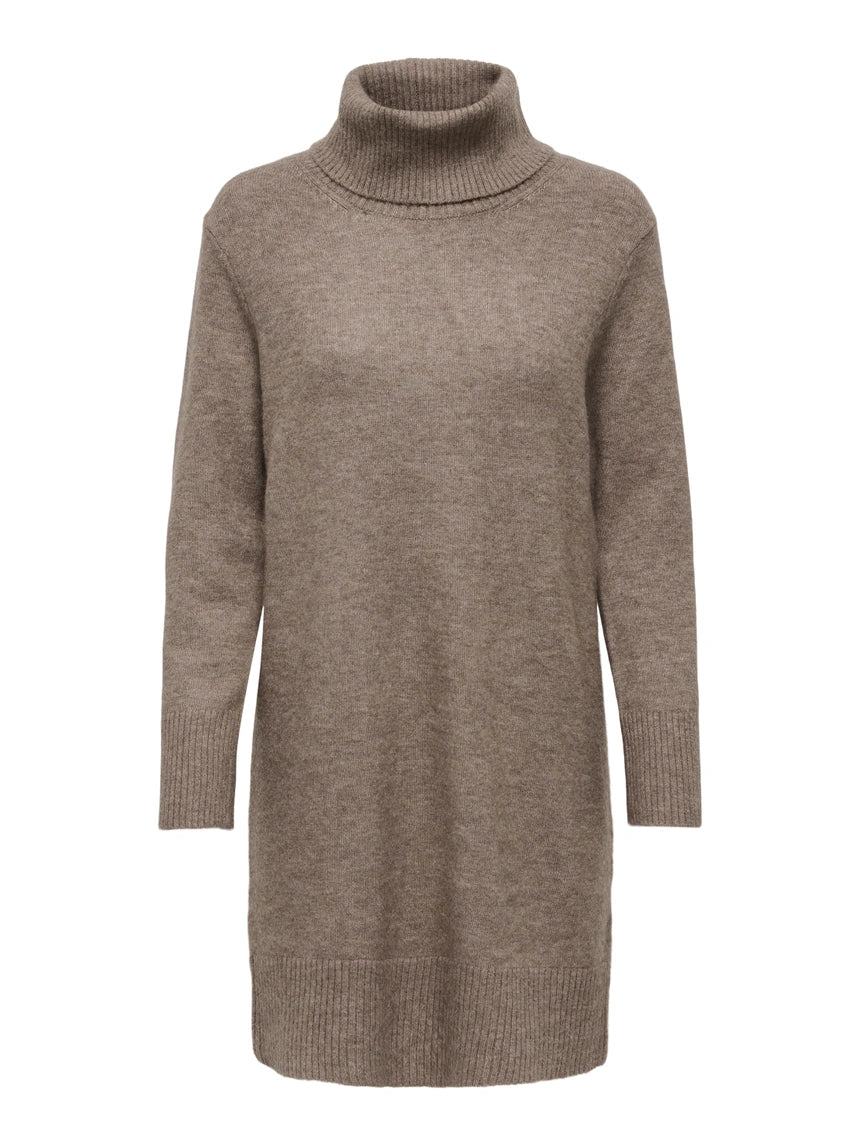 ONLY - Fustan kaf deve i shkurter