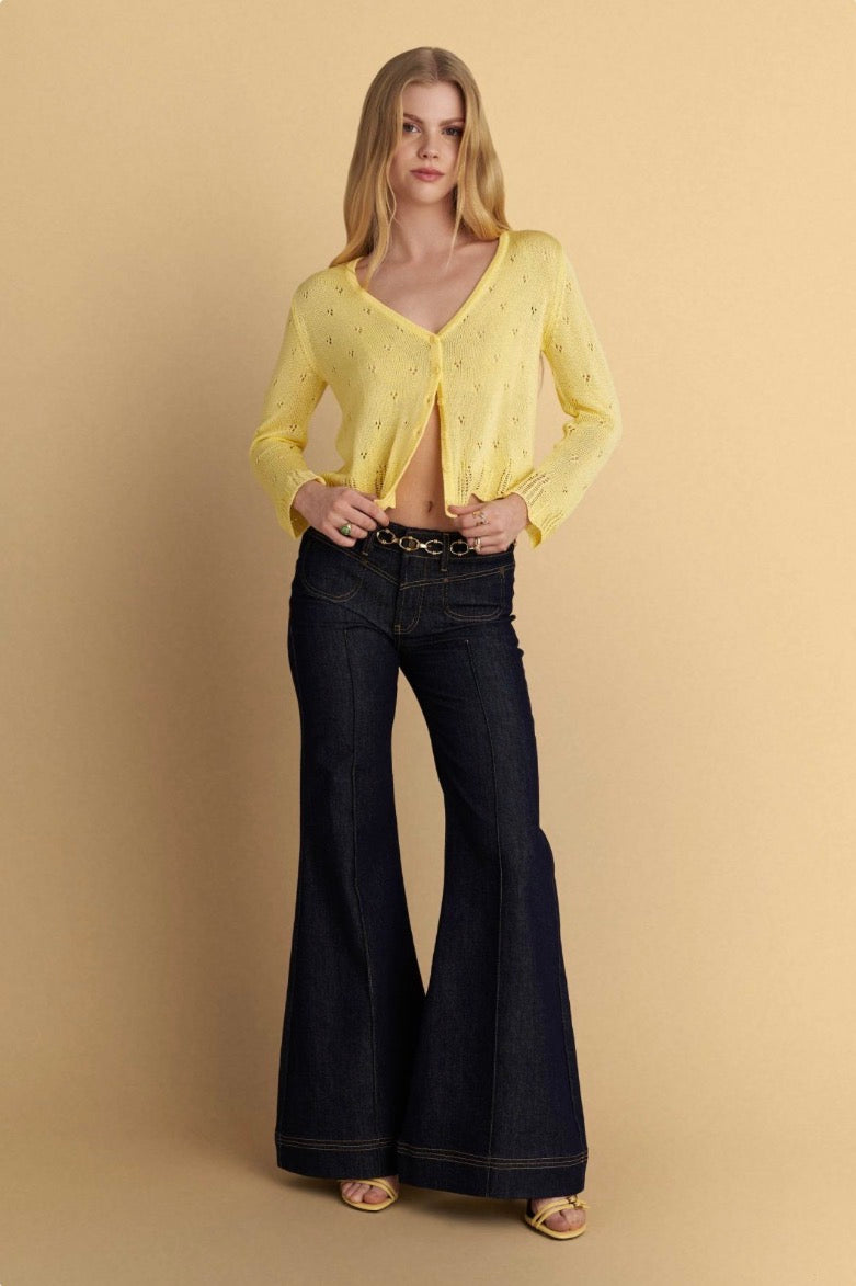 attrattivo - Triko e thurur e verdhe dhe e zeze