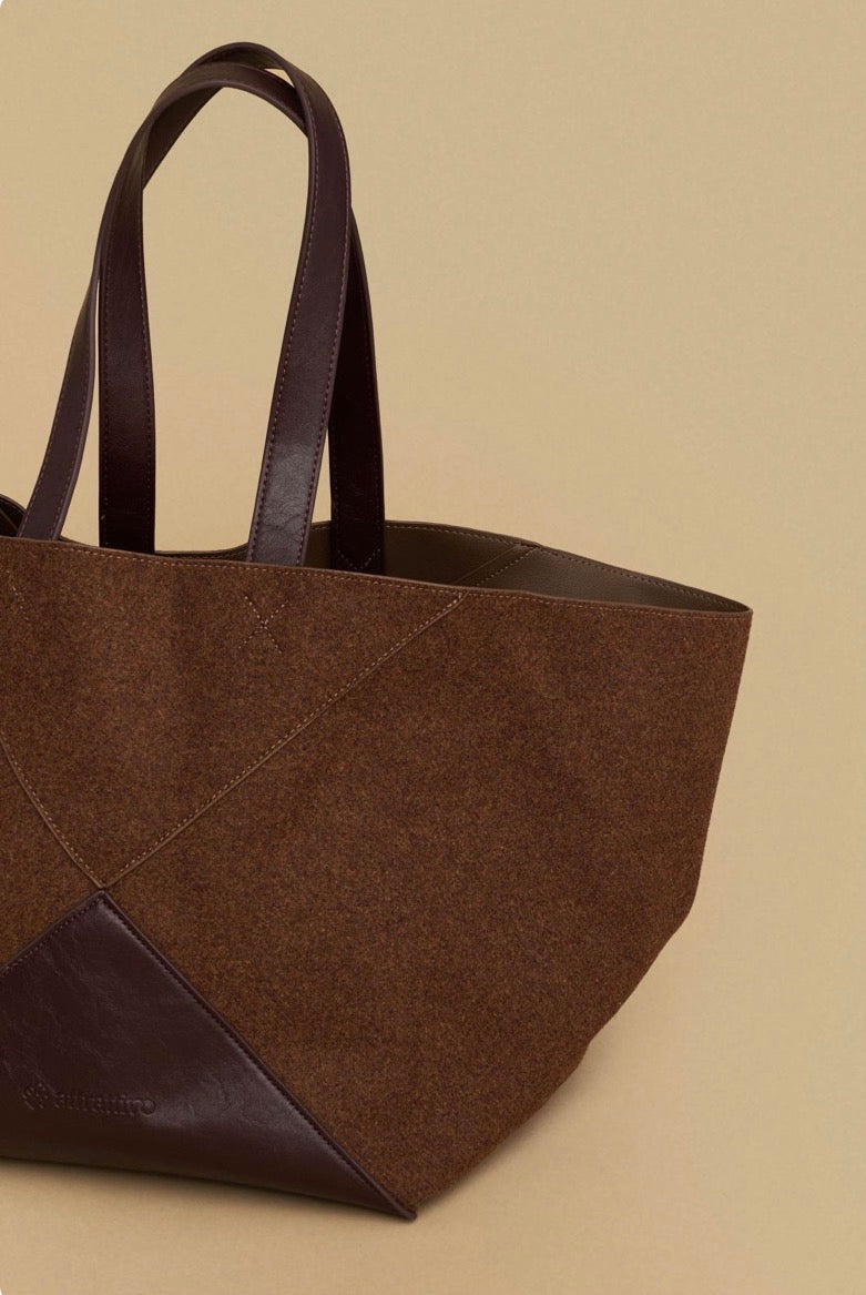 attrattivo - Cante krahu kafe me nderthurje materialesh