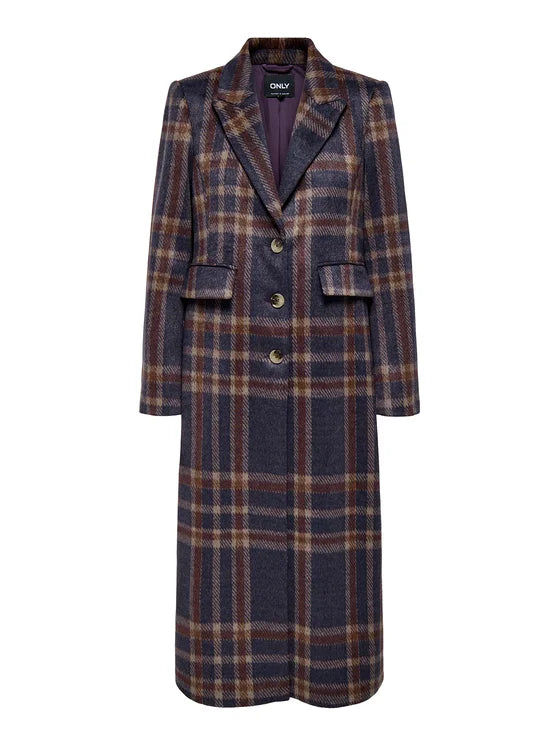 ONLY - Pallto e gjate me detaje