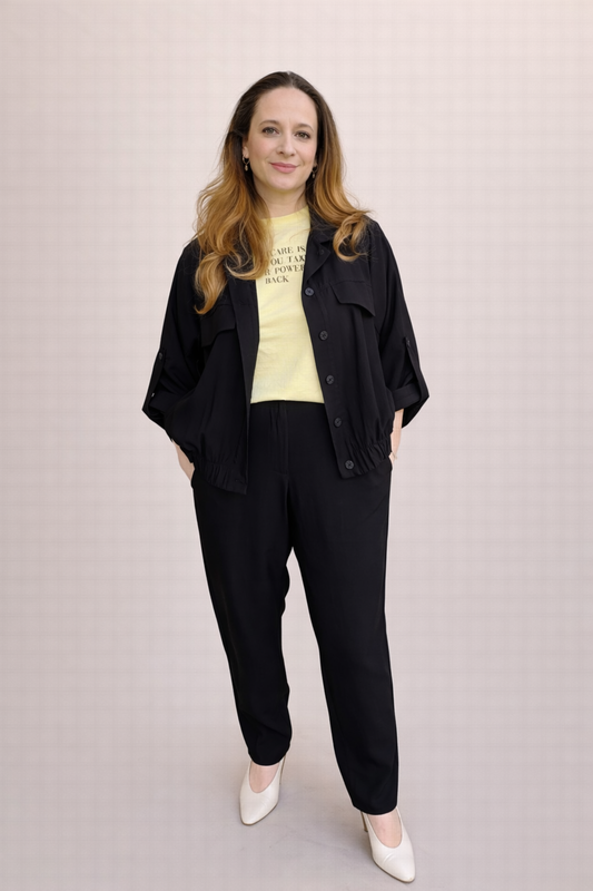 Passager - Set  kemishe dhe pantallona te zeza dhe kafe.