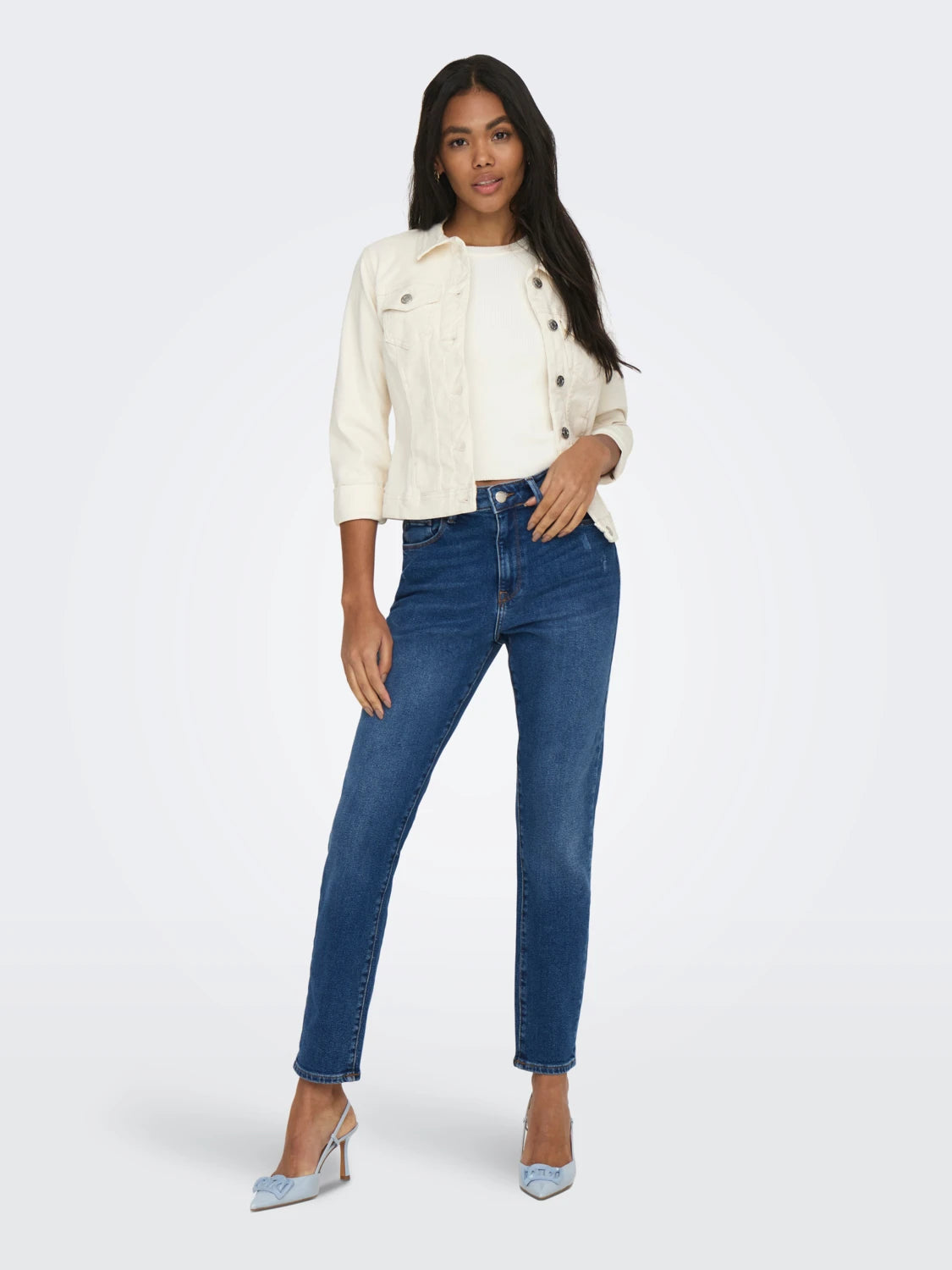 ONLY - Pantallona xhins blu