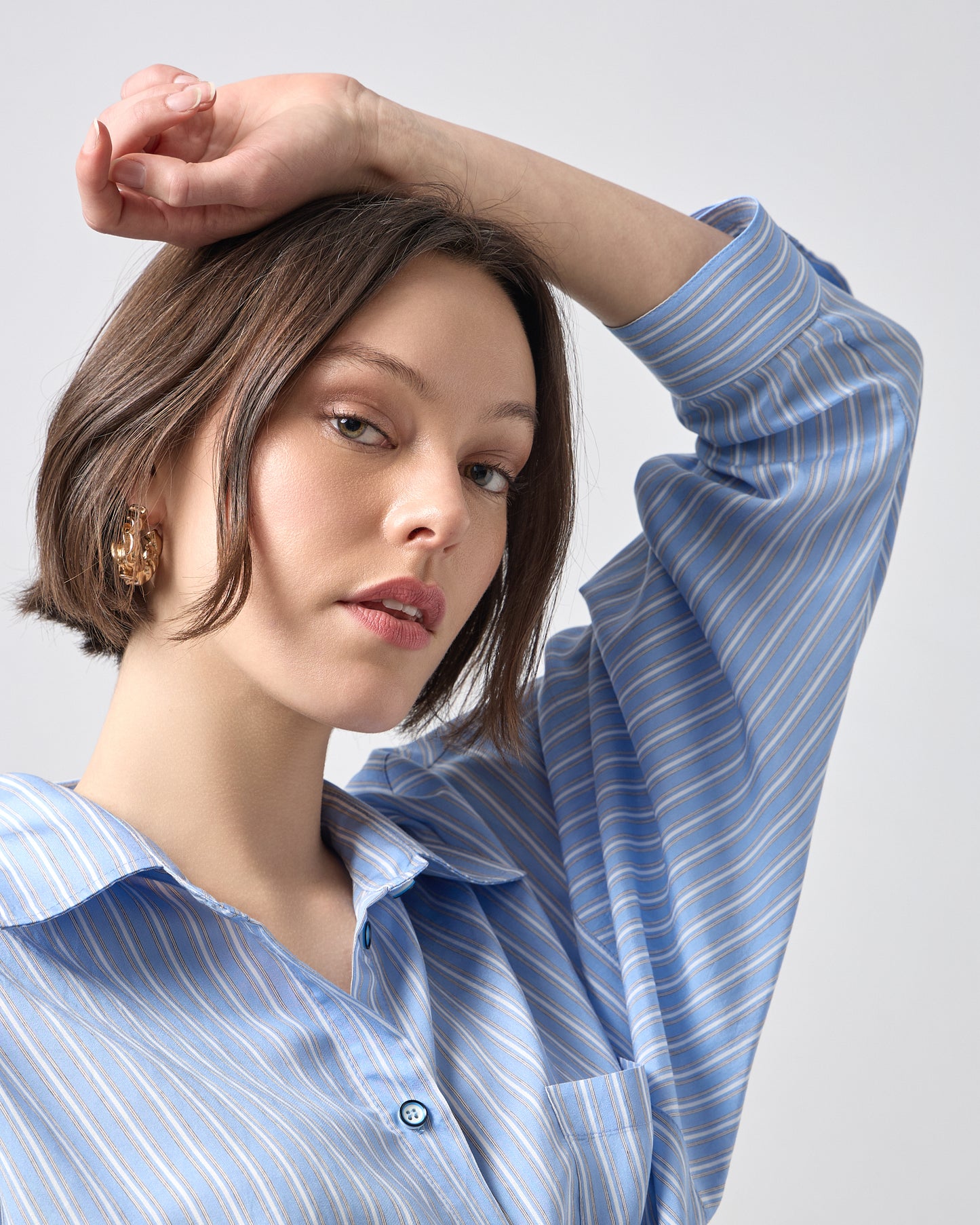 Passager - Kemishe blu me vija prerje e gjere